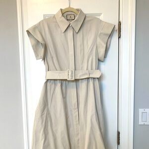Tuckernuck Chloe dress in Oyster.  Worn once.